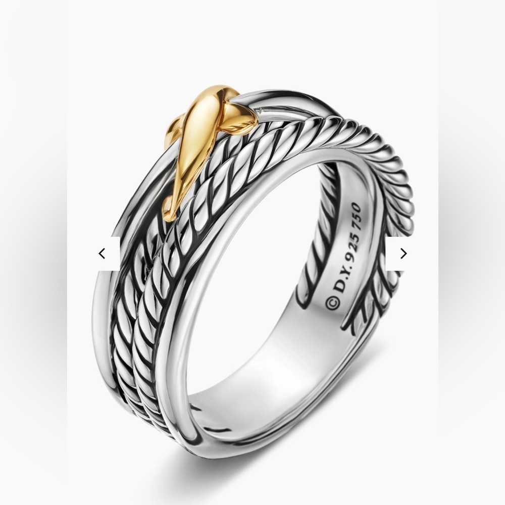 David Yurman X Crossover Band Ring